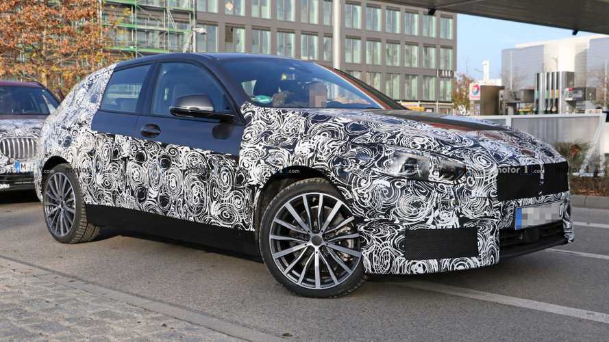 WeatherfordBMW's tweet photo. The 2019 BMW 1 Series is a front-wheel-drive hatchback unlike any other hatchback. Take a look at the spy shots! https://t.co/YtdnOWDthP https://t.co/cmRSGascHu