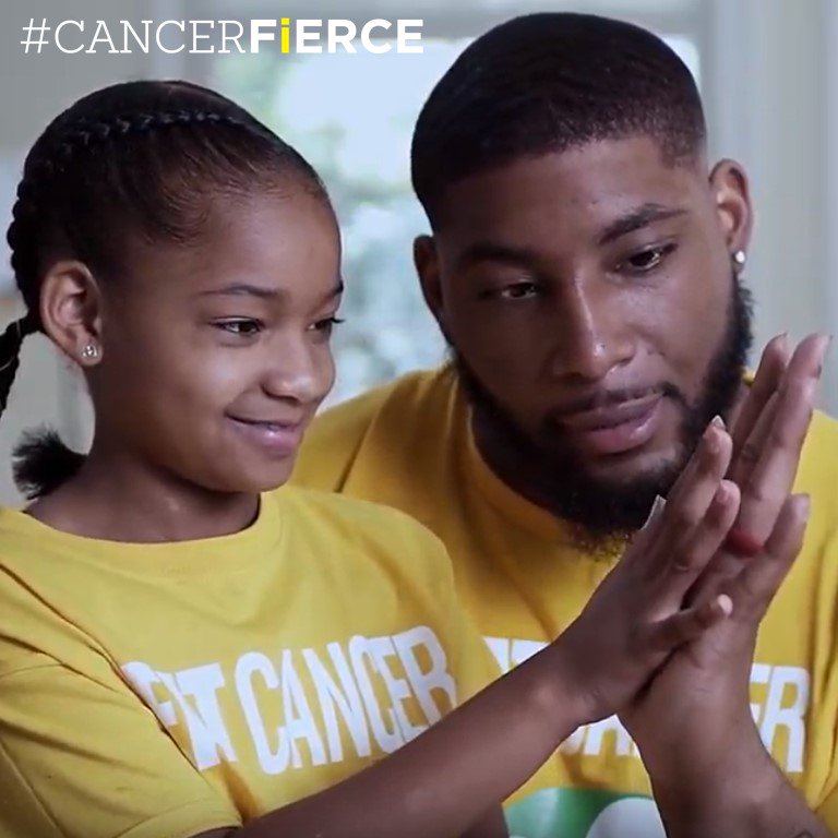 Devon Still (@Dev_Still71) is focused on his next challenge after helping his daughter overcome cancer. 'When I walk around and talk to these families, I see my daughter in every child, I see myself in every parent.' Watch his #cancerFIERCE story: bit.ly/2ErQOjG