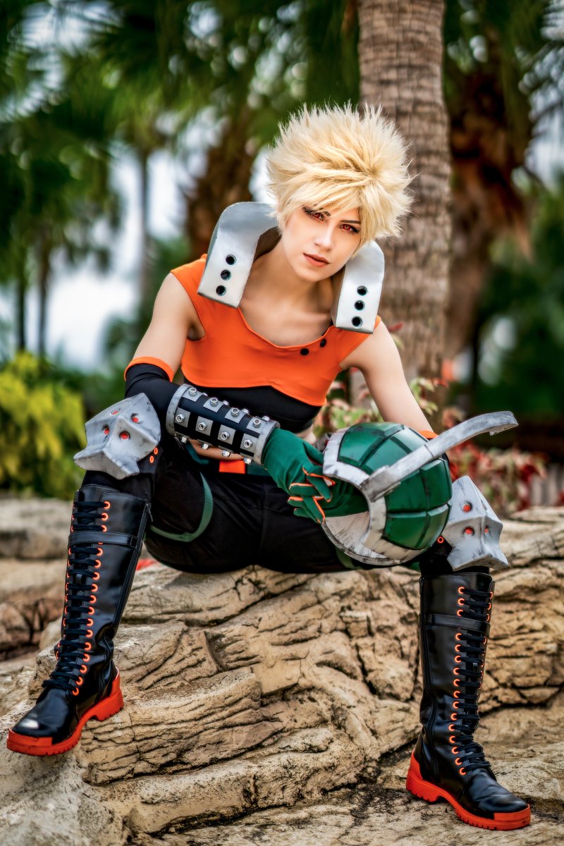 thesleepymuse's tweet photo. Cosplayer: @SteffVonTweetz 

#bakugou #MyHeroAcademia #BokuNoHeroAcademia #cosplay #HolidayMatsuri #holmat https://t.co/hjEJOKEH8e