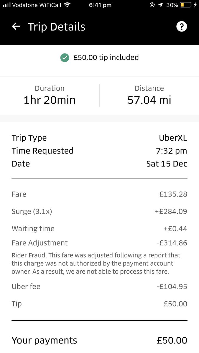 Pakhton_Khann's tweet photo. @TfLTPH @uberuk @UberUKsupport I have done a job for Uber Sat 15 dec, and they saying the rider was fraud and didn’t not authorise the payment , and not giving my money for that trip , could you please let me know should I take them to court or anyother way to get my money back https://t.co/4p2sCIuAJ2