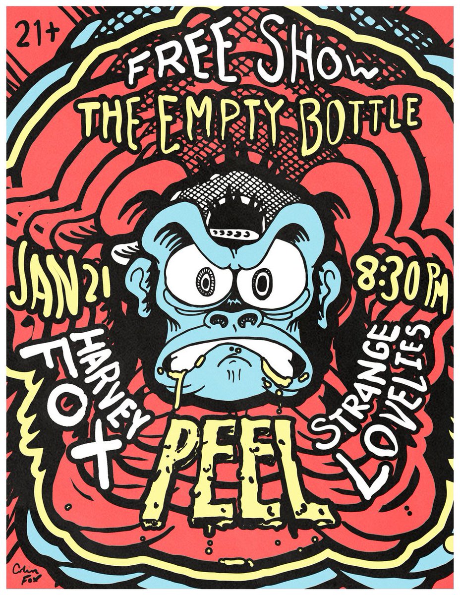 peelrules's tweet image. ALERT: PARTY TIME @theemptybottle @harveyfoxband @strangelovelies