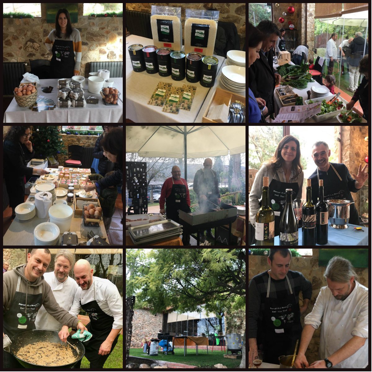 Restcalamaria's tweet photo. Mil gràcies a proveïdors slowfood, clients, amics i família per compartir amb nosaltres un any més el "Terra Madre Day". 📷Gemma @granja_slou i Oscar. https://t.co/o1BkUgRjUi