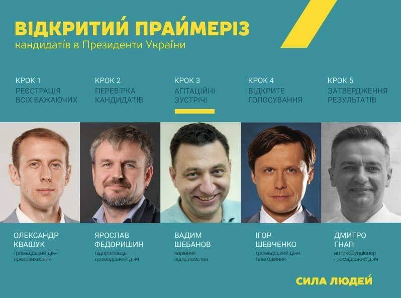 mediaprostir's tweet photo. Вперше у Дніпрі відбудеться праймеріз партії "Сила Людей". Партійці відкрито оберуть свого кандидата в президенти України. В праймеріз будуть приймати участь:

Олександр Квашук
Ярослав Федоришин
Вадим Шебанов
Ігор Шевченко
Дмитро Гнап

Вхід вільний.
https://t.co/ZgBDJtZkuk https://t.co/YklWkLbmDx