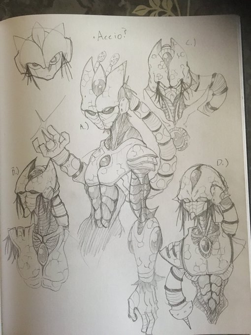 Workin' on a knockoff Cell design, his name is Genes (Gen-Ess) 