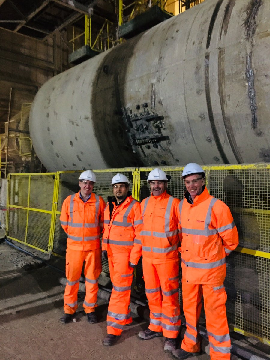 A little bit of #cement history <a href="/Hanson_UK/">Bill</a> Padeswood mill 4 was turned off in preparation for  the commissioning of our new mill 5 in 2019. Exciting times! #concrete #Precastconcrete #investment #mortar #readymix
