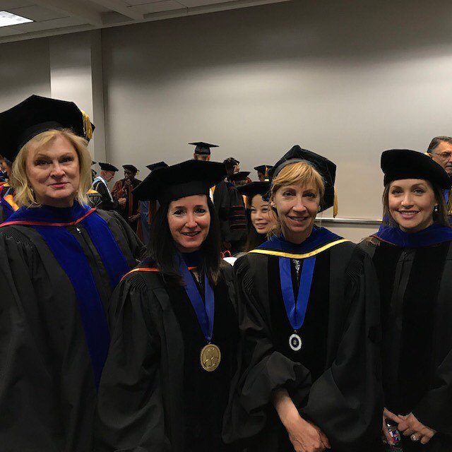 hcaputsa's tweet image. Some of our wonderful Public Administration faculty at Commencement yesterday. Our faculty do an amazing job of fostering success in the students and equipping them with the skills to be practitioners of public policy. #utsa #utsagrad18 ift.tt/2Bo43yL