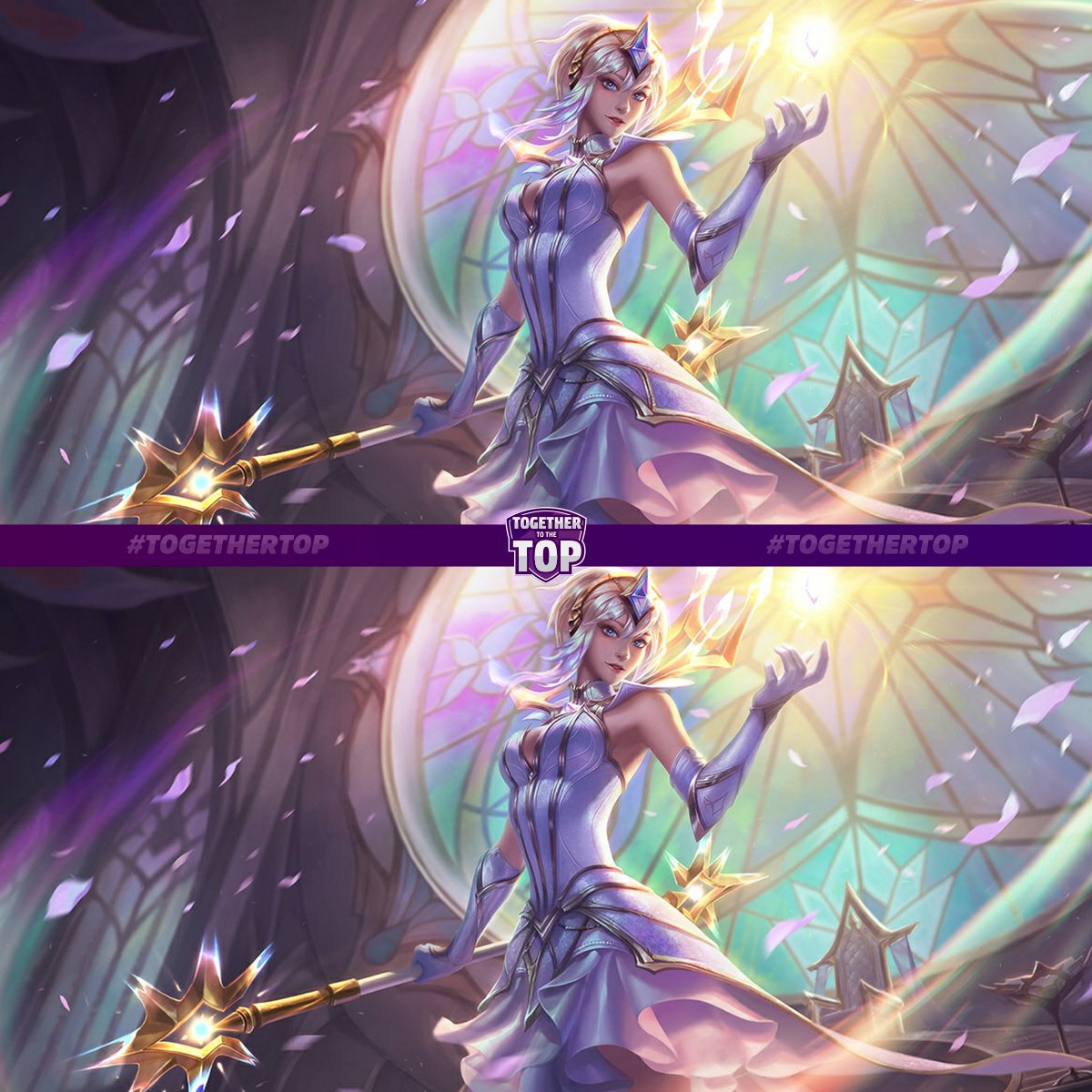 TogetherToTheT4's tweet photo. Vamos con un juego!! ENCUENTRA LAS 5 #DIFERENCIAS =D
#togetherTOP #lux #elementalist #game #leagueoflegends #lol https://t.co/QZWwLC2wvP