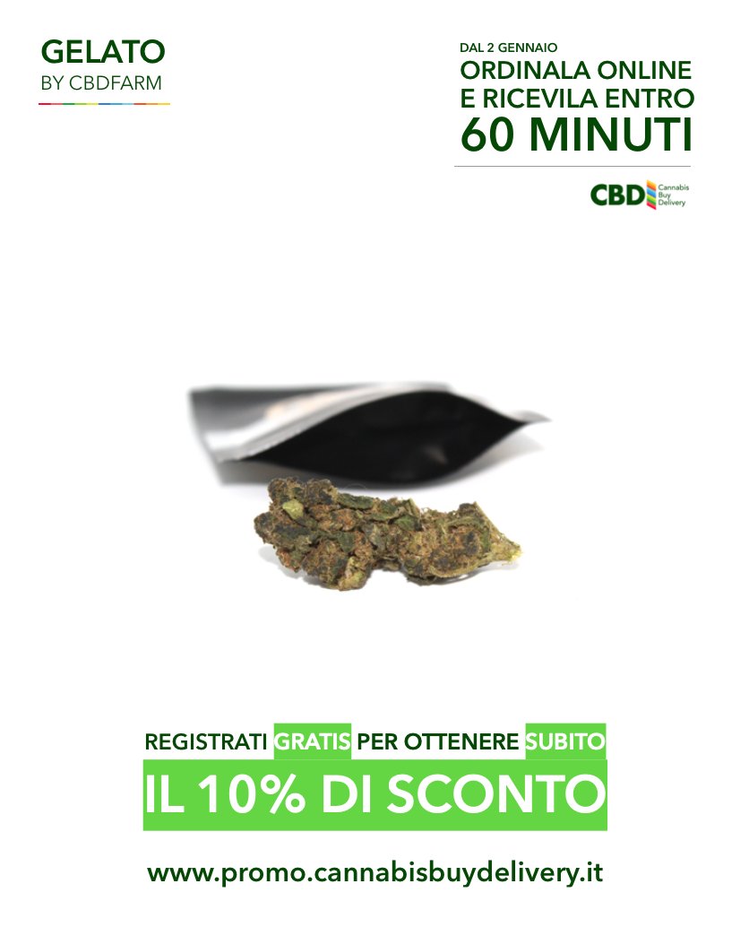 cbditalia's tweet photo. Registrati gratis e ottieni subito il 10% di sconto sul tuo primo acquisto! https://t.co/z6O5JT2iYg #gelato #enna #cannabiscommunity #cannabis #cbd https://t.co/AyTOoFNROi
