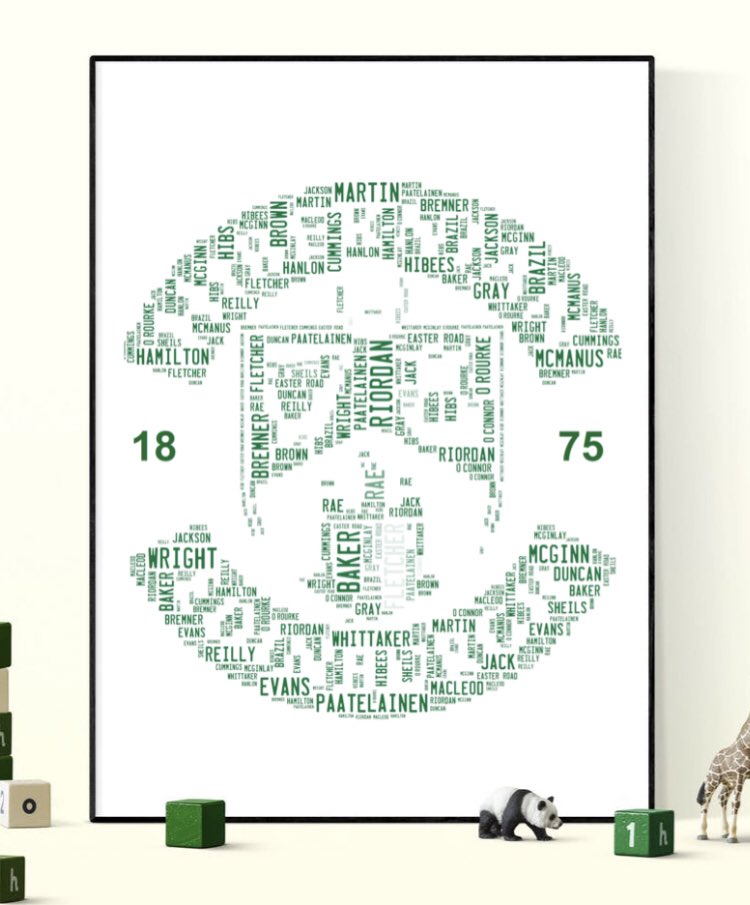 <a href="/FourInHandHSC/">Four In Hand HSC</a> Appreciate a RT for my Hibs legends Artwork. 
printbyname.co.uk
-Prices from £7

-Xmas delivery still Available 

Look inside the designs for the players 👌
