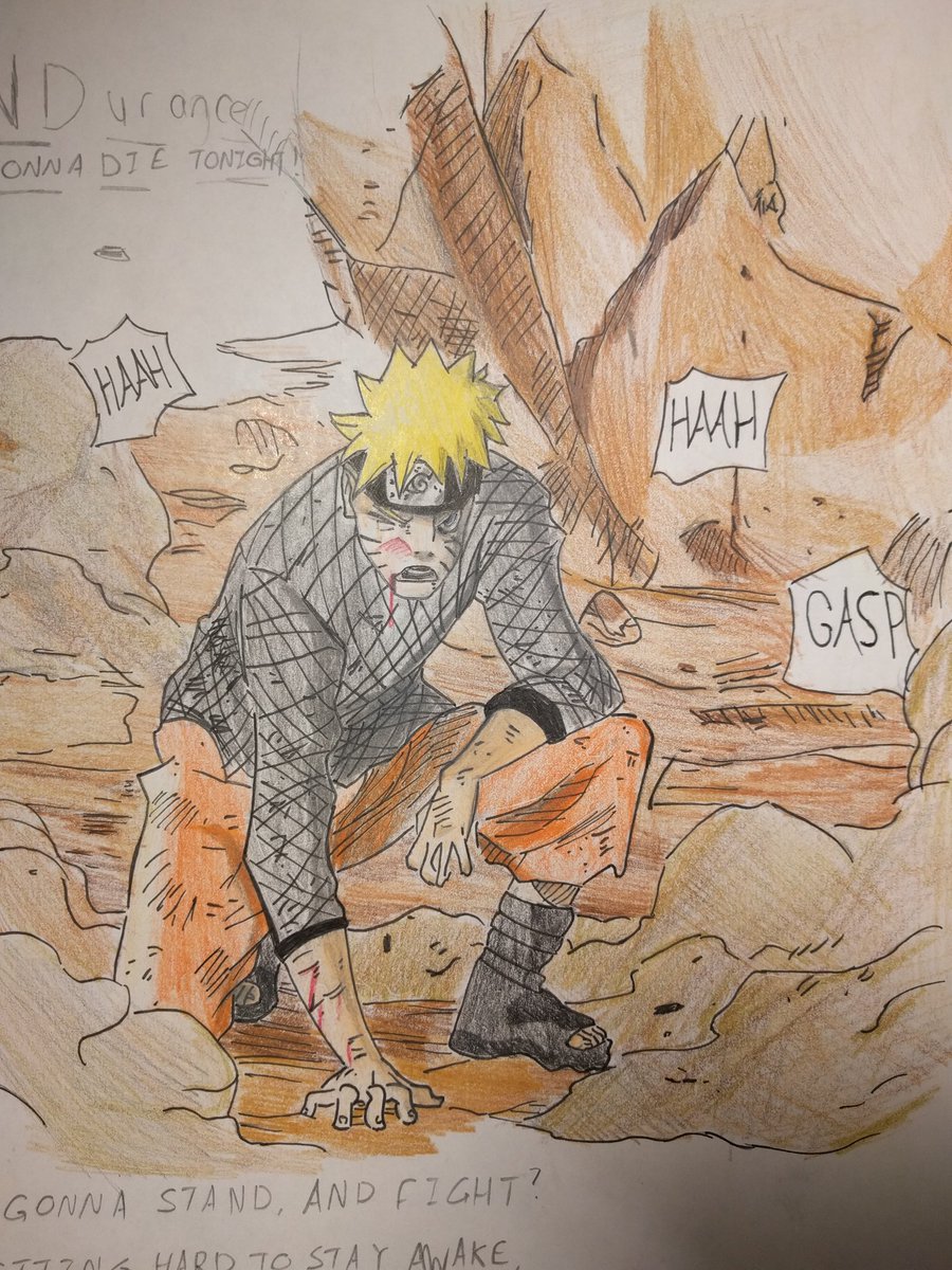 Donidraws (Commissions Open) on X: Colored piece copied from a chapter of  Naruto shippuden. 2014-15. #artistsoninstagram #art #sketch #sketching  #anime #manga #mangaka #mangaart #naruto #drawing #drawings #draw #pencil  #coloredpencil #narutouzumaki