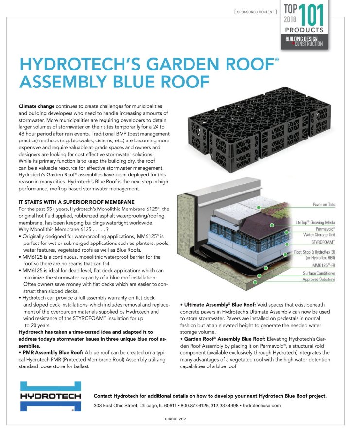 Hydrotech (@hydrotech6125) on Twitter photo Hydrotech’s Garden Roof Assembly Blue Roof is profiled in <a href="/BDCNetwork/">BD+C Media</a> Top 101 products editiondigital.net/publication/?i… Contact Hydrotech for more details on how to develop your next Hydrotech Blue Roof #blueroof #greenroof #roofing #waterproofing #sustainability hydrotechusa.com/assemblies/roo… Hydrotech’s Garden Roof Assembly Blue Roof is profiled in <a href="/BDCNetwork/">BD+C Media</a> Top 101 products editiondigital.net/publication/?i… Contact Hydrotech for more details on how to develop your next Hydrotech Blue Roof #blueroof #greenroof #roofing #waterproofing #sustainability hydrotechusa.com/assemblies/roo…