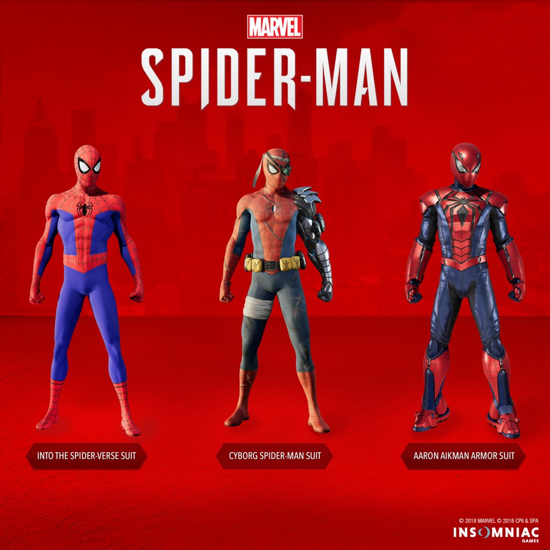 Sony on Twitter: "The final DLC chapter of Marvel's Spider-Man: The City That Never Sleeps. Unlock #SpiderVerse suit &amp; much more on December 21. #SpiderManPS4 https://t.co/CAk3N7Bw09 https://t.co/fOka4D7bdo" / Twitter