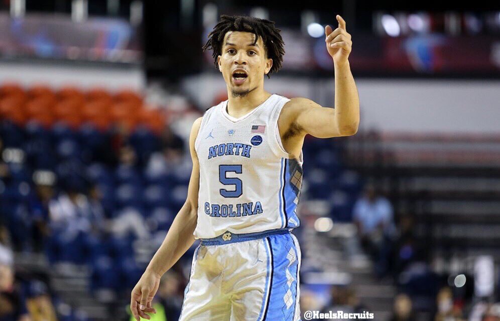 unc cole anthony jersey