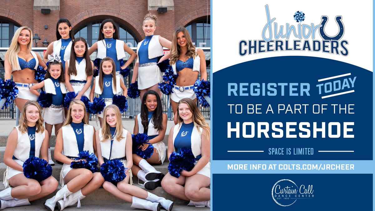 2️⃣0️⃣1️⃣9️⃣ brings some exciting news!

Our Junior Cheerleading Program, ages 6 to 14, is now offering TWO locations: Indiana Farm Bureau Football Center and <a href="/GrandParkSports/">Droplight Grand Park Sports Campus</a>! 

Register your cheerleader today at colts.com/jrcheer! 🔗🎉