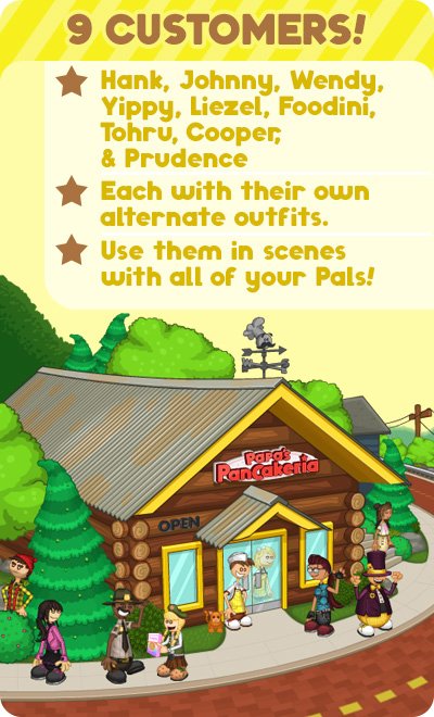 Papa Louie Pals: Customer Packs! « Preview « Flipline Studios Blog