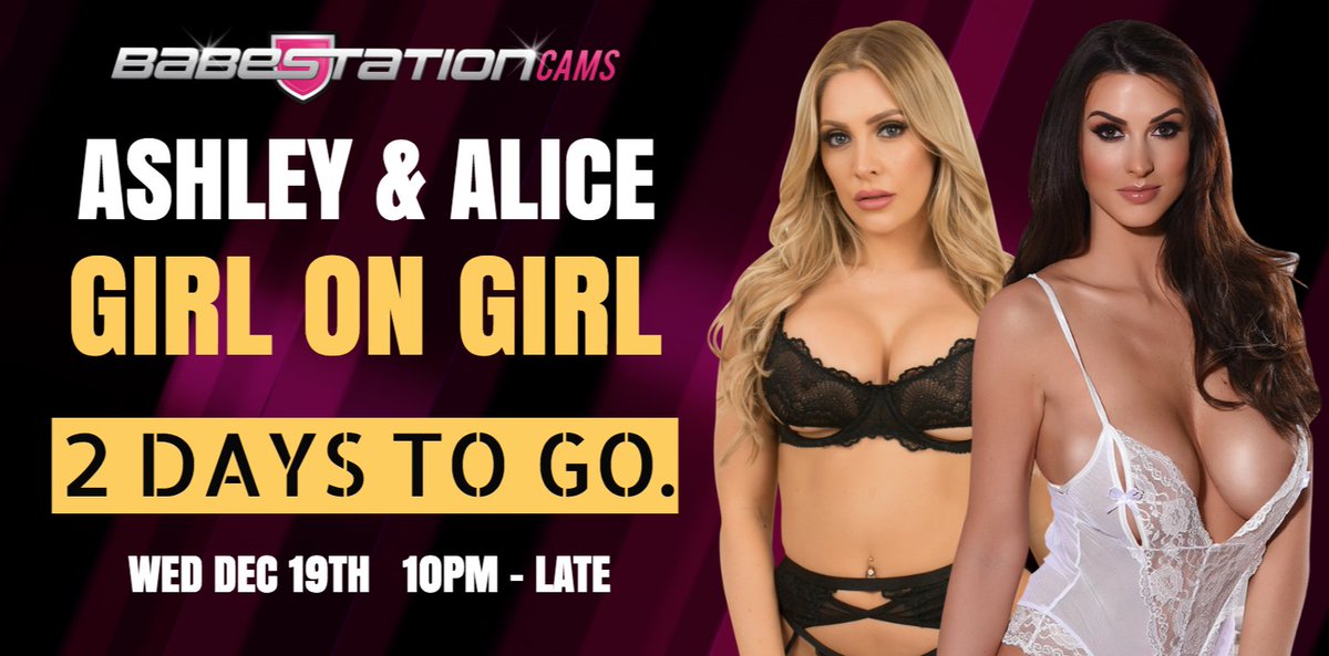 😍 Imagine @xAliceGoodwinx &amp; @AshleyEmmax on Cam Together 
😉 Amazing Thought Right?
😈 No Need to Imagine. Alice &amp; Ashley Will be Live Together
📅 Wed 19th Dec, From 10PM
📲 https://t.co/zlMnRY89HH https://t.co/JPdanTFsVO
