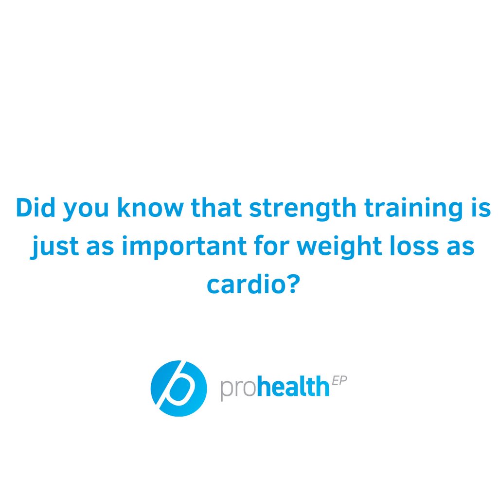 ProHealthExerc1's tweet image. A common misconception is that cardio is the only way to maximise weight loss. In fact, strength training raises your resting metabolism and for best results you should try combining strength training with cardio!🏋🏼‍♂️🏃‍♀️💪🏼
For more info - talk to one of EPs today!