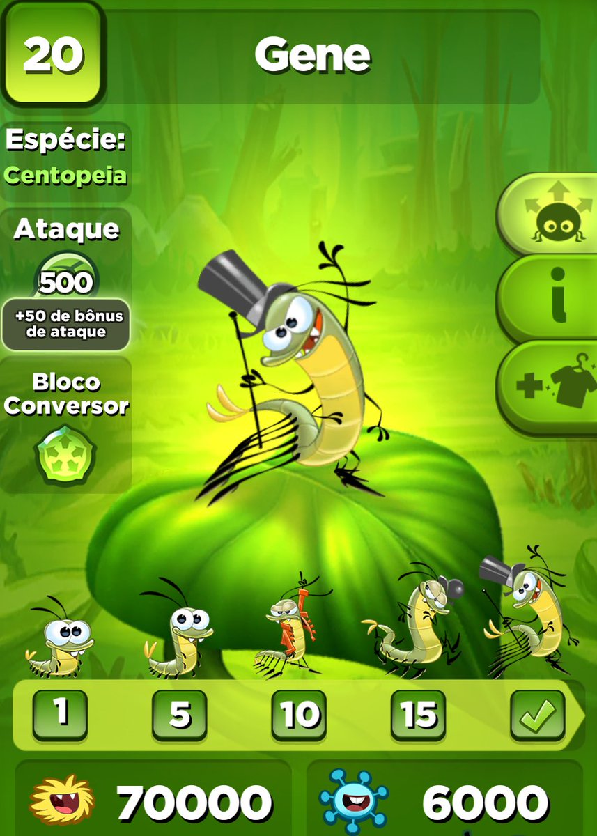 Meu Fiend Gene passou de nível no #BestFiends - Baixe GRÁTIS - download.BestFiends.com via <a href="/bestfiends/">Best Fiends</a>