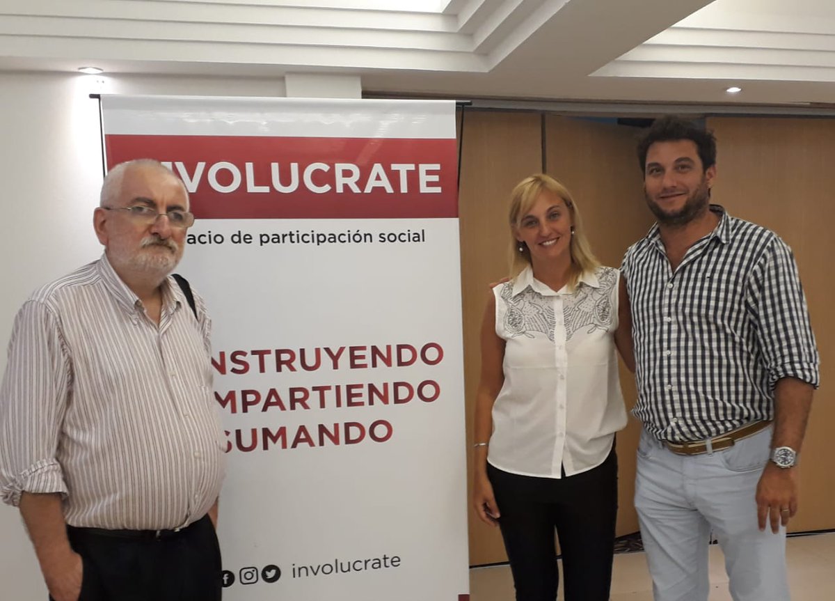 garetto_gaston's tweet photo. Con parte del equipo. Muy bueno todo! gran trabajo de todo @InvolucrateArg https://t.co/7WRaIE8FZa