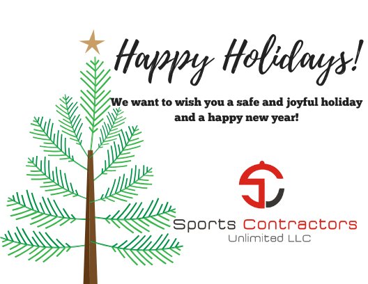 Happy Holidays from Sports Contractors Unlimited!