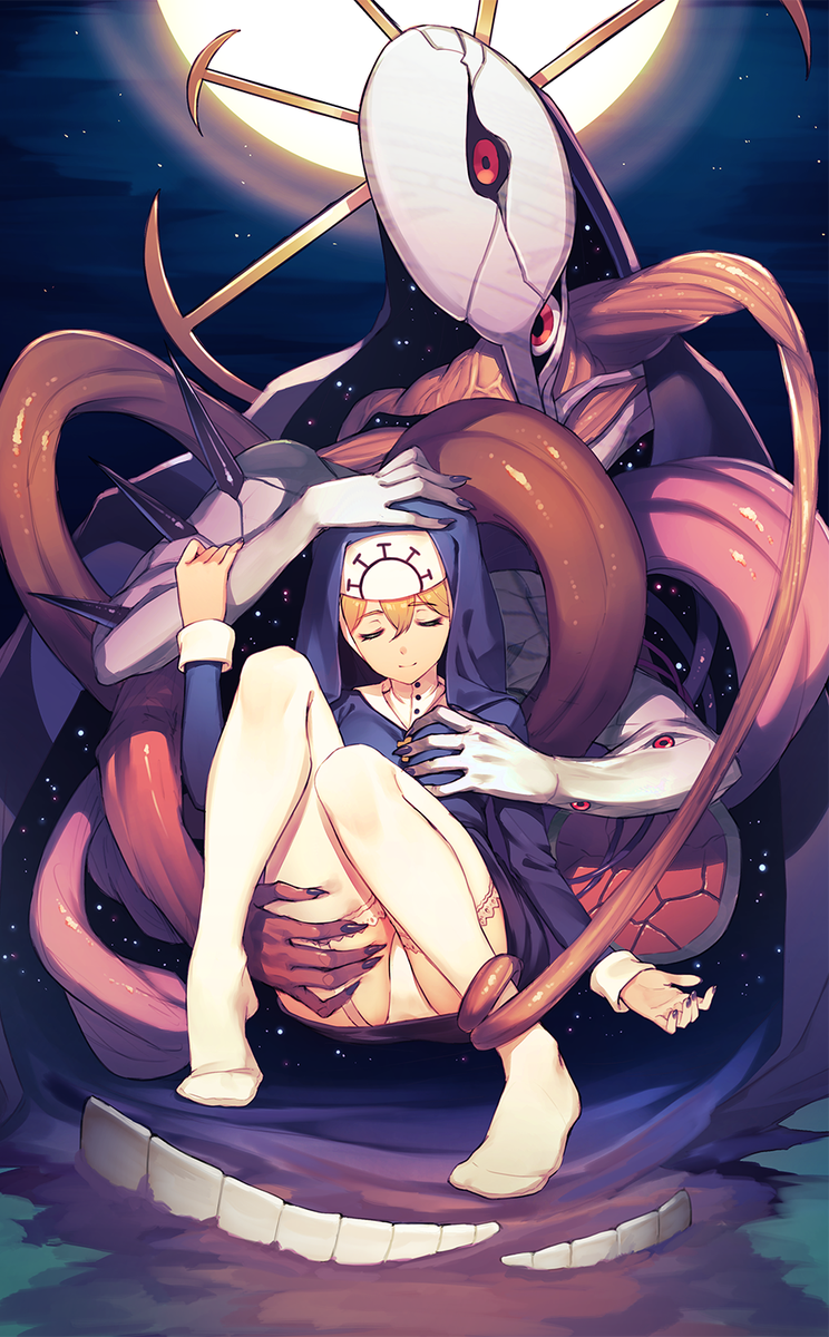 「キャラセレの時のダボォォォゥって声が好きだった
ダブル
 #Skullgirls」|ことりばこのイラスト