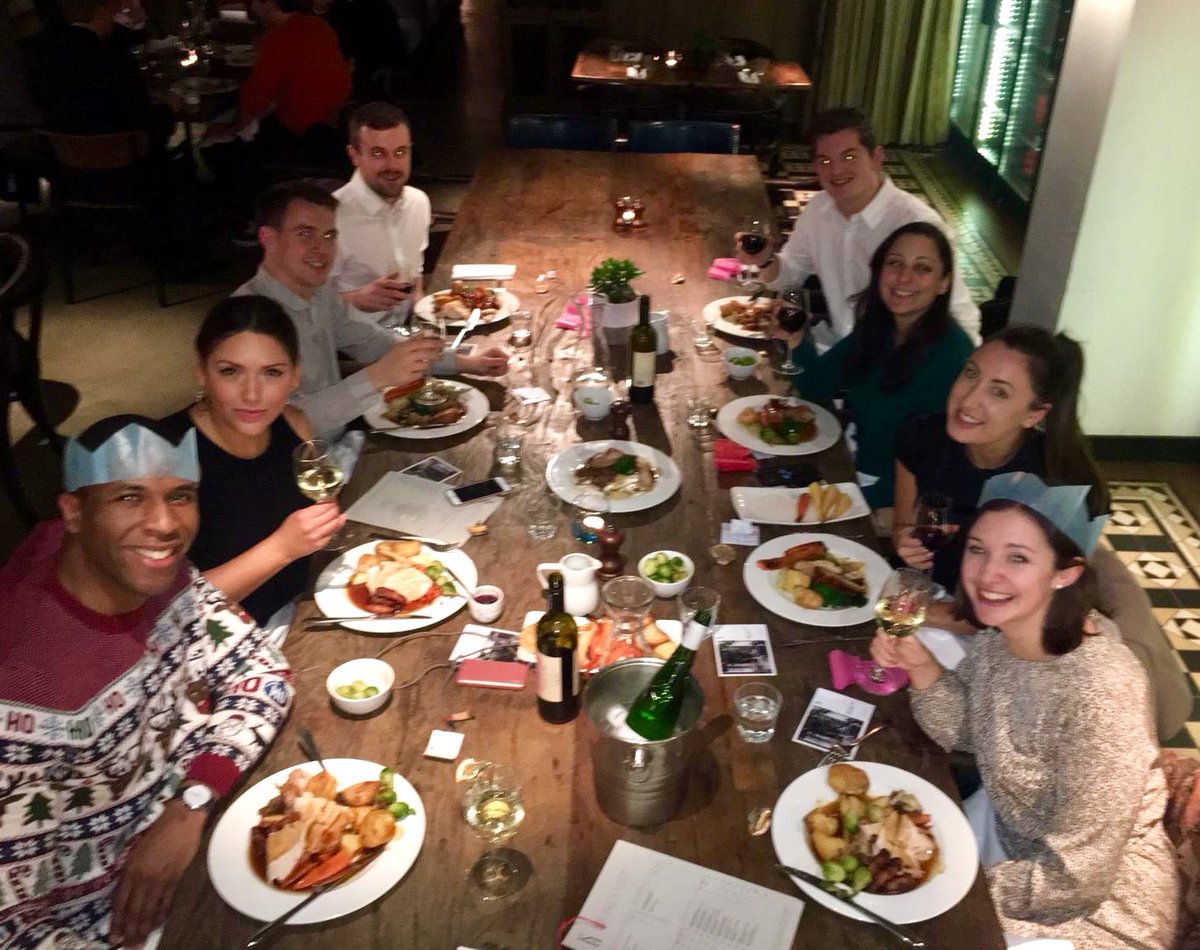 LondonDevelopN's tweet photo. The annual Committee Christmas dinner. We thank everyone for making our 2018 events possible and most importantly our attendees. Wishing you all a Merry Christmas!🎄✨ https://t.co/ByInyZHdUI
