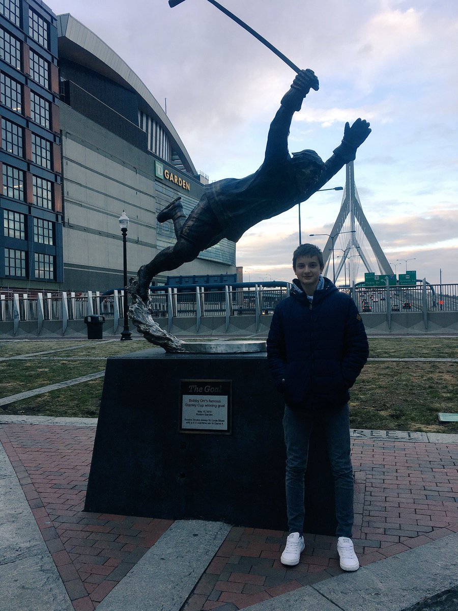 Boston#Bobby Orr#nephew🏒✌️