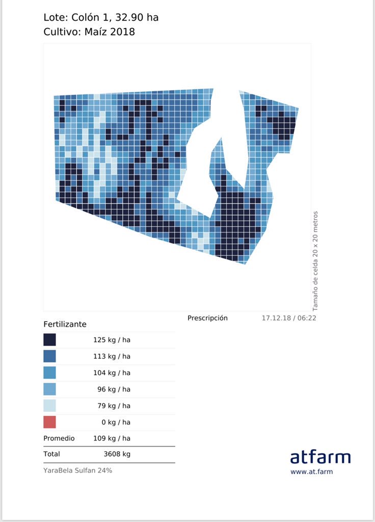 ColorittoCab's tweet image. Refertilizacion variable en maíz #yara #nsensor #refertilizacion