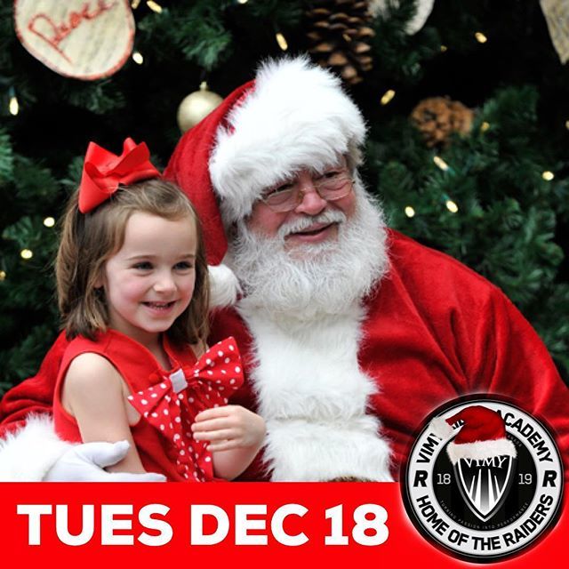 VimyAcademy's tweet photo. Santa’s coming! Dress your best for pictures with Santa. #vimysc #touchofclass #vimyproud #epsb #sf https://t.co/40EYrV8sCT