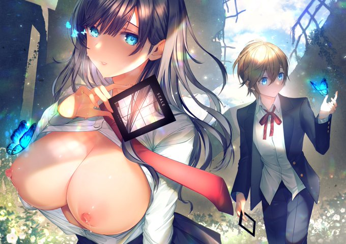 【C95新刊】「D-SCALE」通販予約中です🦋ミステリアスな憧れの先輩とおねショタ母乳プレイをする、ちょっと甘酸っぱいお話です。書店様特典付きもあります。よろしくお願い致します。
🍈特:クリアファイル付→https://t.co/Iq9Tux4YWU
🍈→https://t.co/WxCieyVZZL
🐯→https://t.co/ks39ZQTHg2 