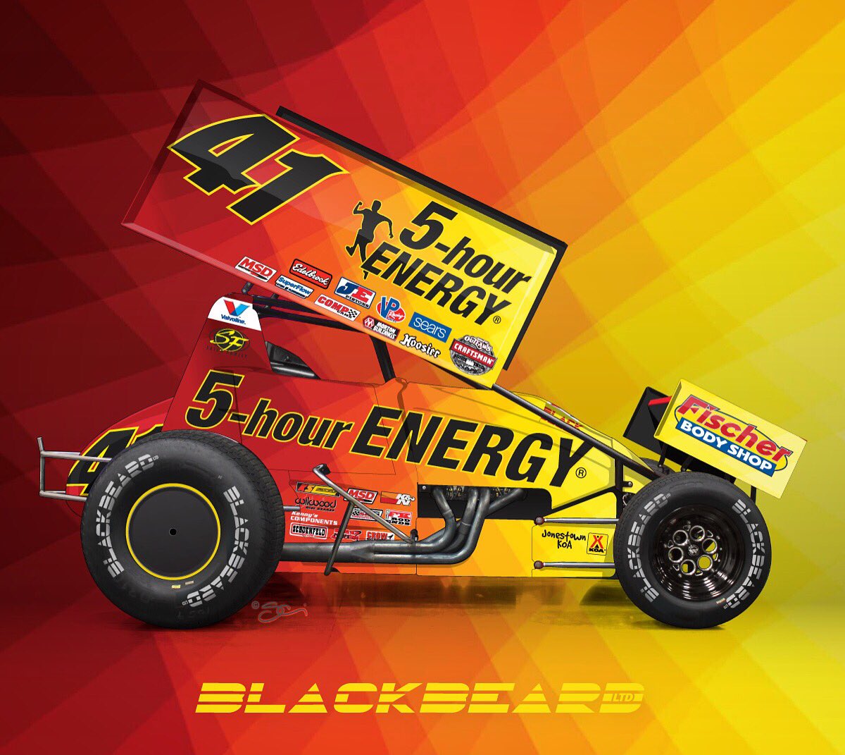 BLACKBEARDltd's tweet photo. Design concept from last year for @JJR41Updates and @5hourenergy #neverseethelightofday https://t.co/vjk5TWMun4