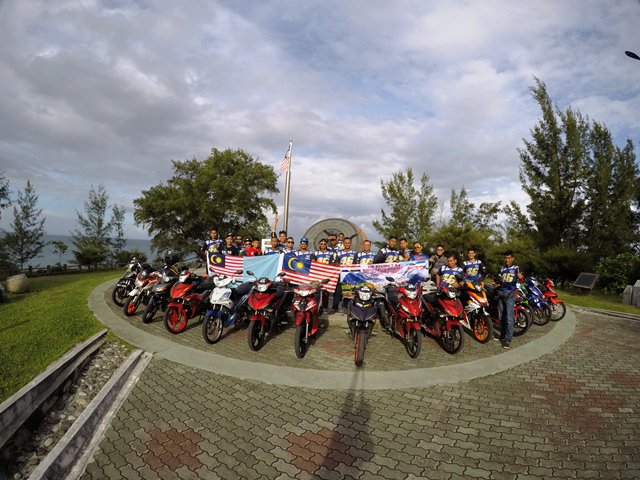 Tudm On Twitter Konvoi Bermotosikal Ke Tip Of Borneo Memupuk Semangat Setia Kawan Di Kalangan Warga Markas Wilayah Udara 2