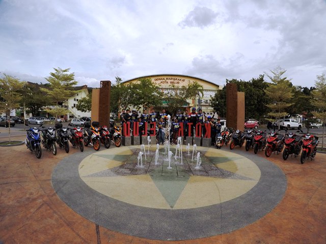 Tudm On Twitter Konvoi Bermotosikal Ke Tip Of Borneo Memupuk Semangat Setia Kawan Di Kalangan Warga Markas Wilayah Udara 2