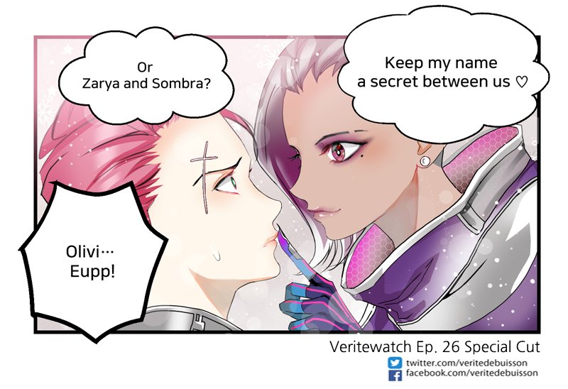 veritedebuisson's tweet photo. Veritewatch Ep. 26 Special Cut: Zarya ♡ Sombra
#Veritewatch #Overwatch #Zarya #Sombra @PlayOverwatch https://t.co/3MDGfdTSZA