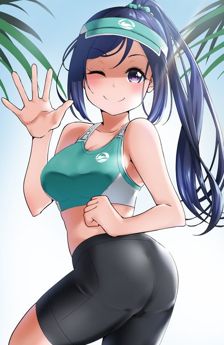 ランニング中の松浦さんに遭遇🐬

#松浦果南 