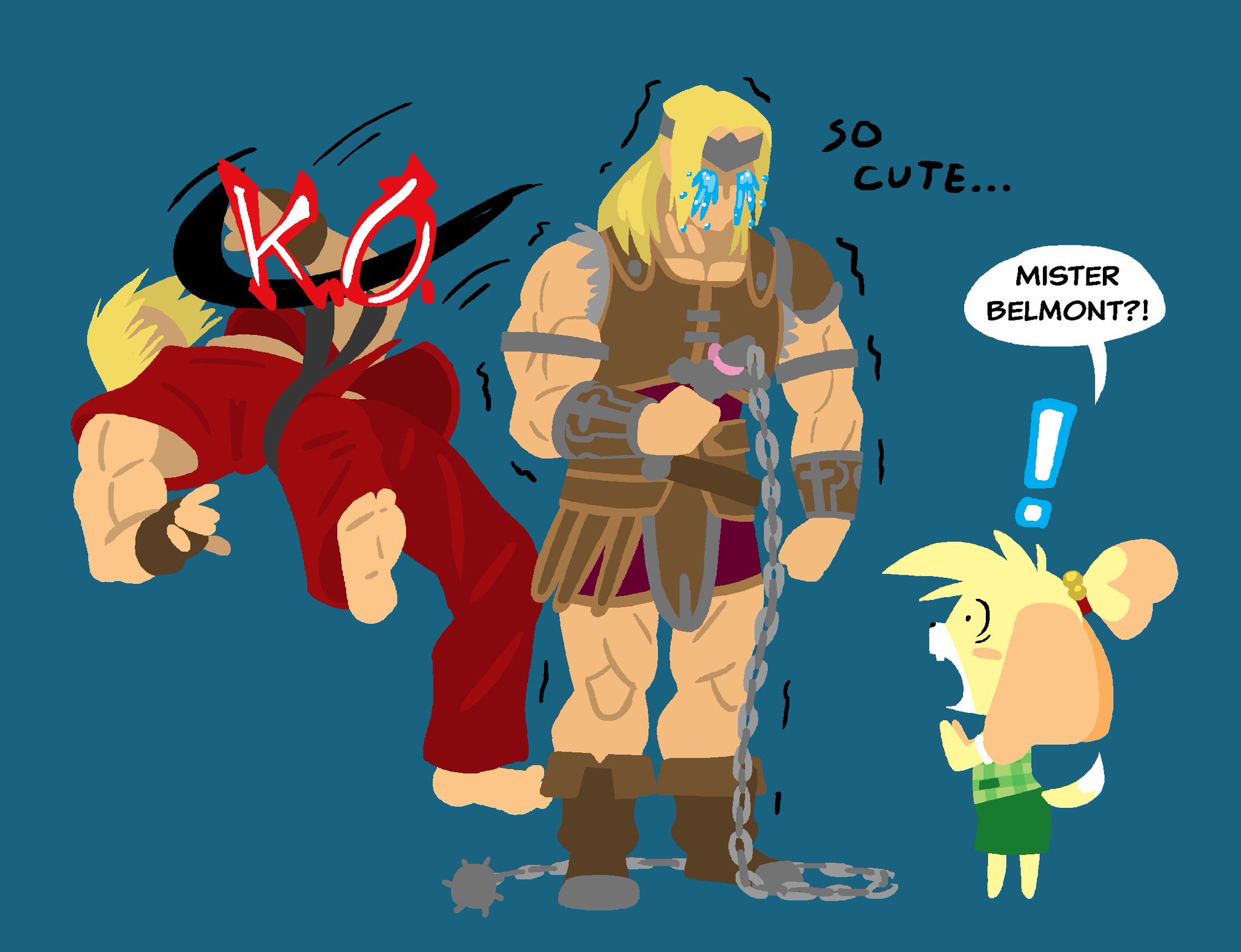 Captain Molasses on Twitter: "Some more #SimonBelmont and #Isabelle