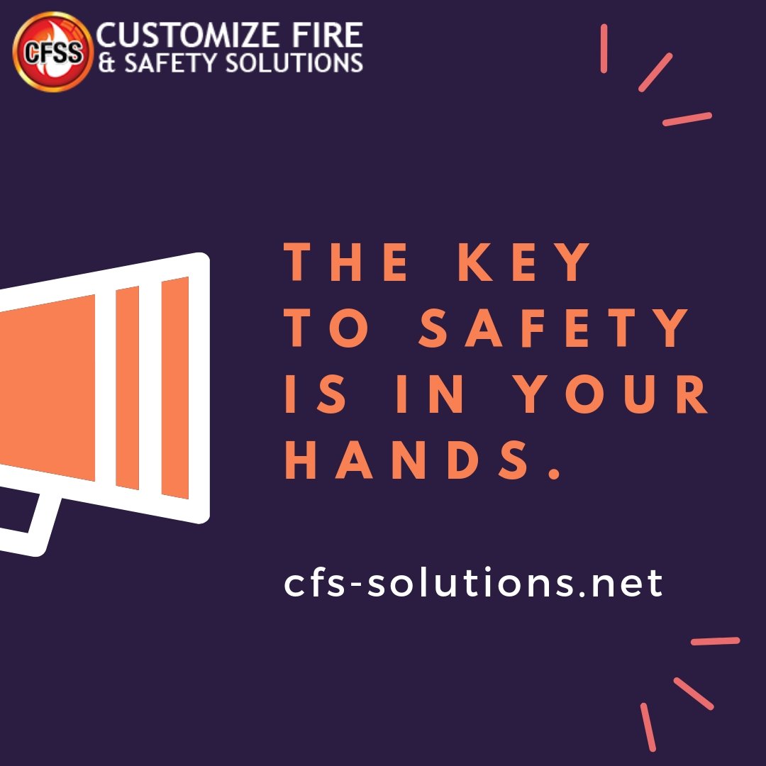 AndCustomize's tweet image. Always stay equipped with the best fire fighting equipment from Customize Fire &amp;amp; Safety Solutions. bit.ly/2OYPA6j
DM us: info@cfs-solutions.net 
#Quote #Safety #SafetyFirst #Motivational #Inspirational #QuoteofTheDay #Awareness #SafetySlogan #SafetyTips #SafetyMeeting