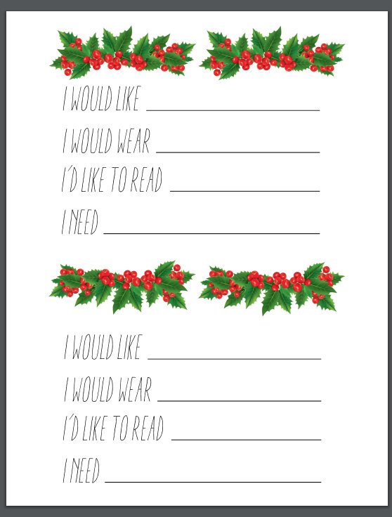 99check's tweet photo. Free Printable: Like, Wear, Read &amp; Need https://t.co/6geKHmX2dM https://t.co/NV2Hiq29Mj
