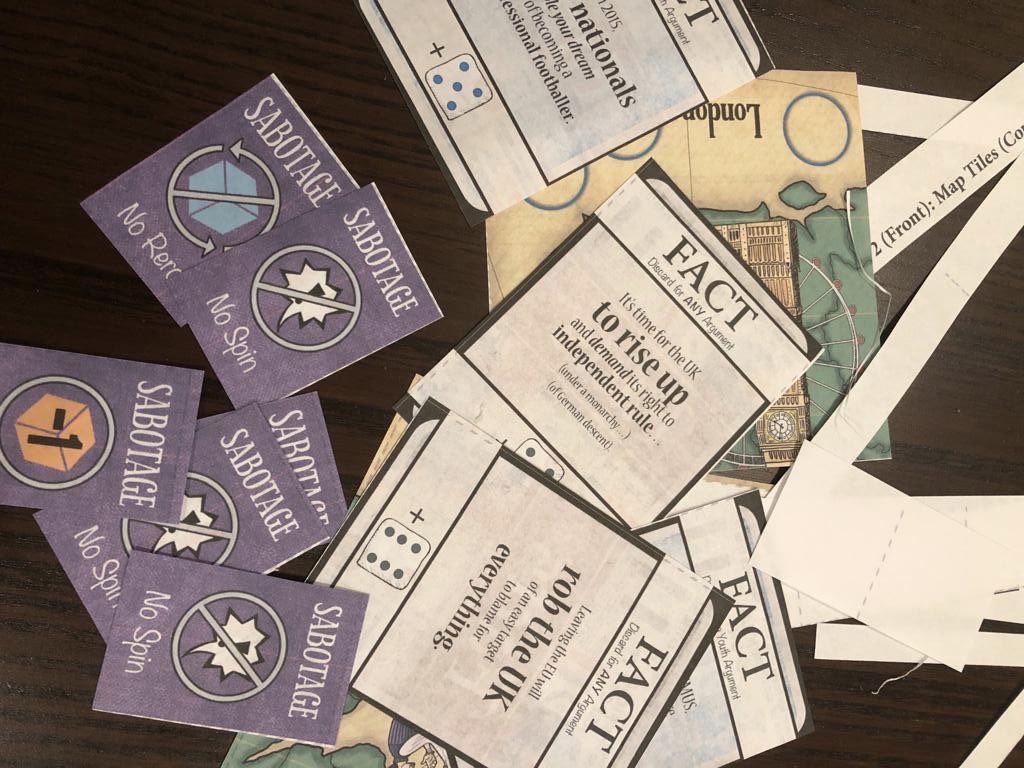 Links to the Print &amp; Play version of <a href="/BrexitGame/">Brexit: The Board Game of Second Chances</a> will go out tomorrow! 🤗