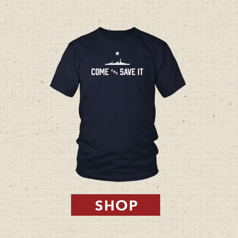 Who else is in love with our #ComeAndSaveIt shirts? Order yours now, they’ll make an excellent gift for your loved ones this holiday season. fal.cn/riBE