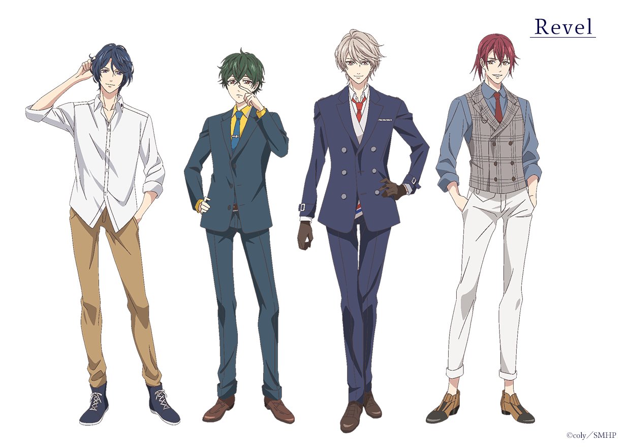 アニメ スタンドマイヒーローズ 公式 スタンドマイヒーローズ Revelキャラ設定 警察の上層部を も顧客にもつ という噂の情報屋 Revelのキャラクター設定が到着 各キャラクターの表情設定のツイートも 白井悠介 山下誠一郎 八代拓 内田雄馬