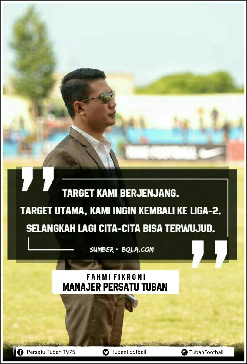 Manajer Persatu, Fahmi Fikroni: