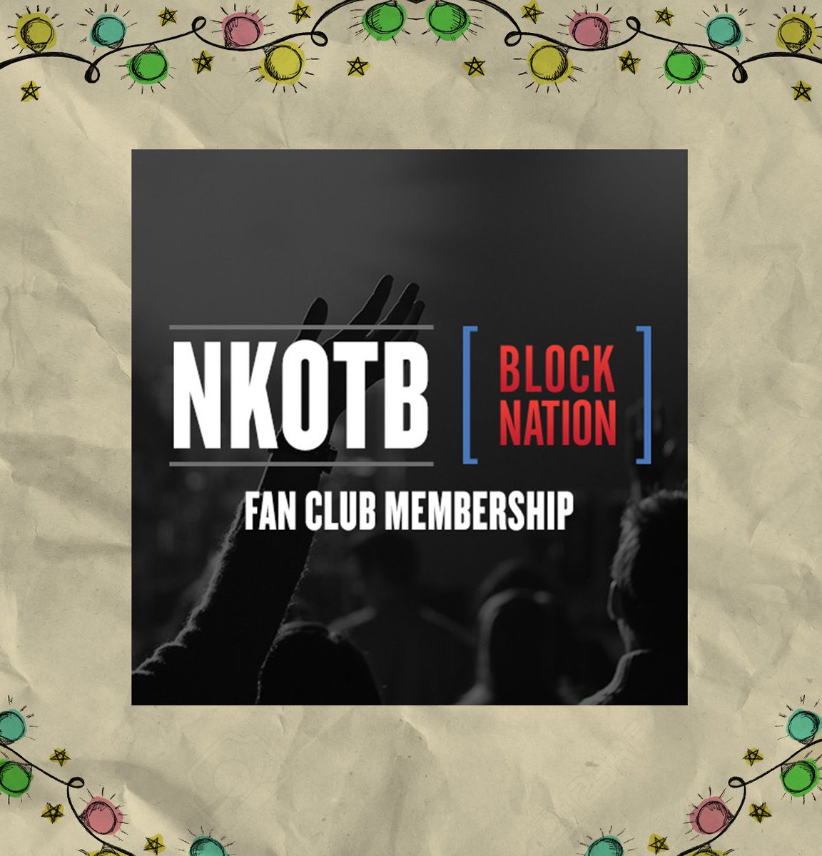NKOTB's tweet photo. On the Fifth Day of Christmas, my true loves gave to me - a free Blocknation membership! Reply to this tweet with your favorite song off Hangin’ Tough and tell us why for a chance to win! https://t.co/oJKrDGWPe5 https://t.co/zBRoPeNDOD