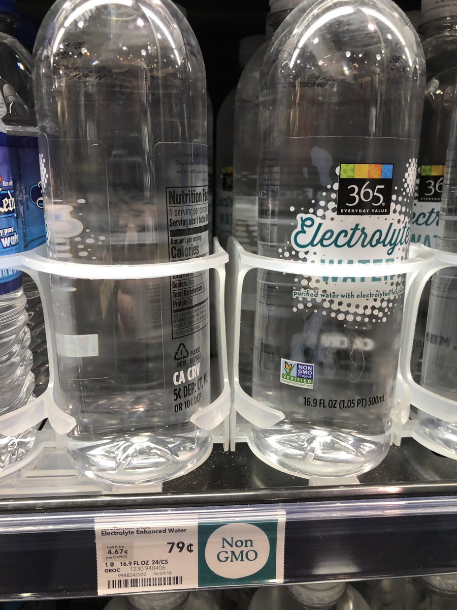 jakekluth's tweet image. Nice to know the water here is non-GMO