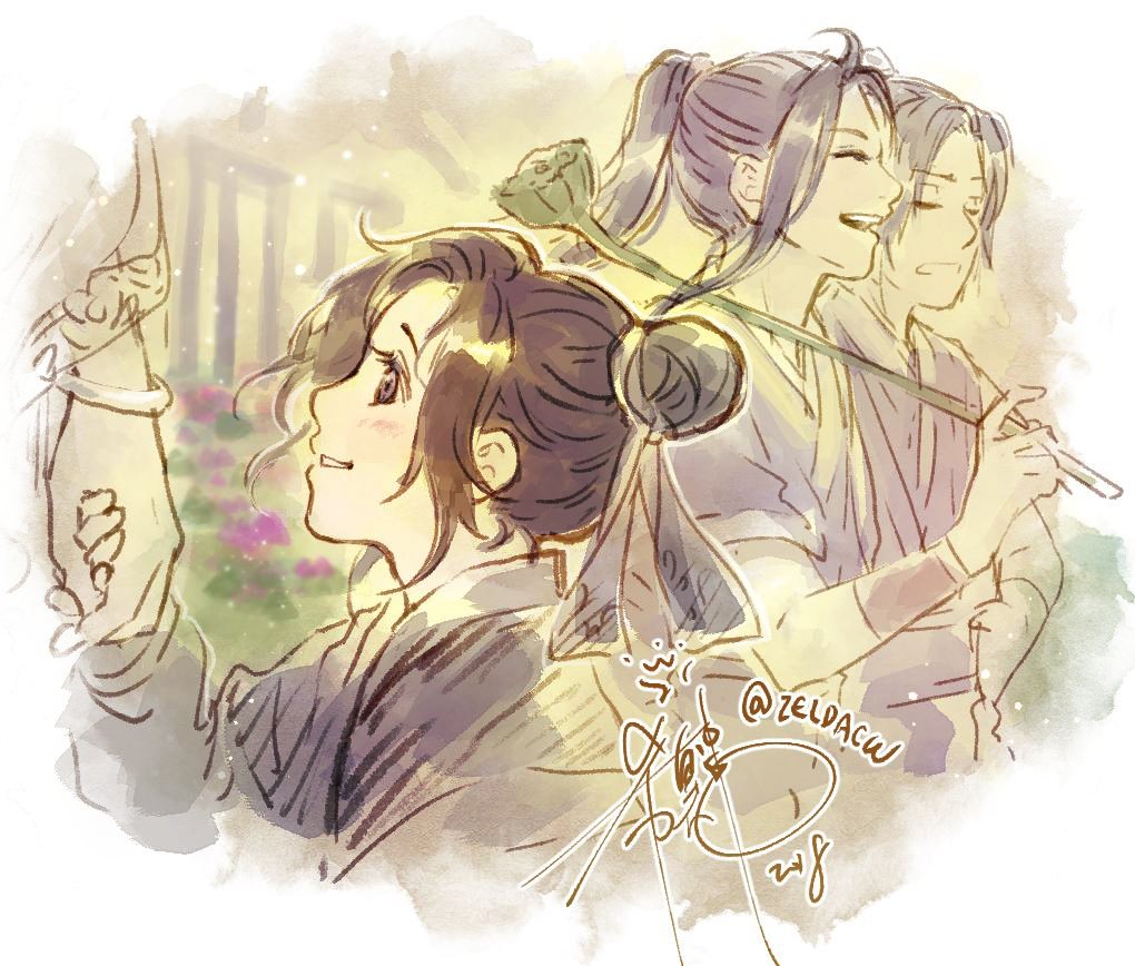 "It was a happier time when they did not know each other..."
*imagining XuanYu had a field trip to the Lotus Pier when he was little
#MoDaoZuShi #魔道祖师 #GrandmasterofDemonicCultivation