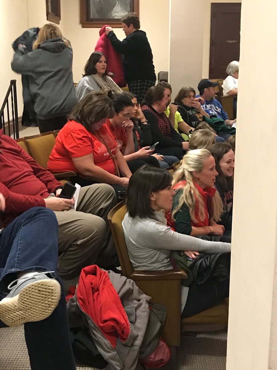 Teachers and other state workers are filling the KY House gallery. <a href="/whas11/">WHAS11 News</a>