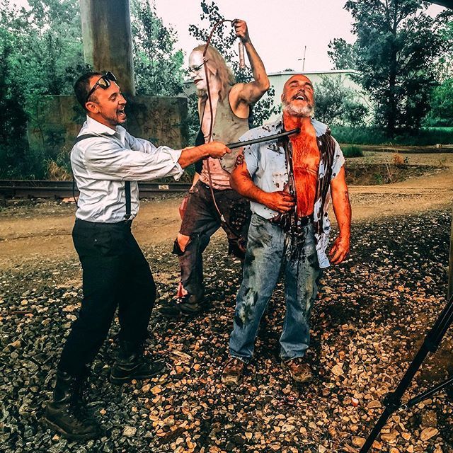 SteelHousePic's tweet photo. It’s Monday! Time to have some more fun at work all week🤡🎥
.
.
.
#movieset #setlife #moviemakeup #bloodeffects #behindthescenes #clowntown #filmcrew #moviemakers #filmmakers #filmmaking #moviesets #indiefilms #indiehorror  #filmmakerslife #horrorfilm… https://t.co/tjmMFlcq6f https://t.co/kg3g4eeRNB