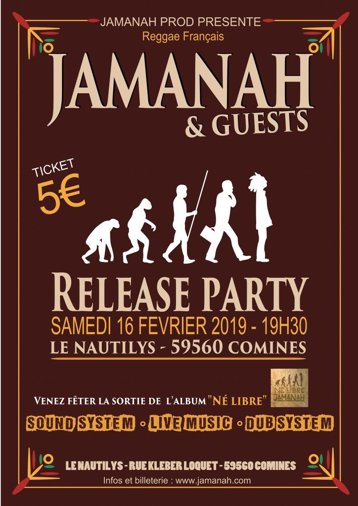 JamanahOfficiel's tweet photo. Jamanah &amp; guests / Release Party /// Préventes disponibles en ligne ➡️ https://t.co/jrh7RgLwpX https://t.co/kd4BSG5fOm