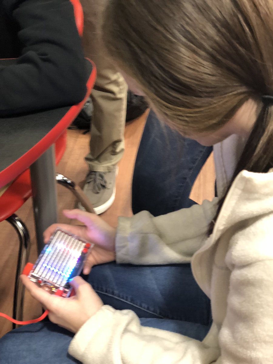 chenault_jamie's tweet photo. Last Friday I spent some time @NCHSCardinals with Coding! When a high school student asks if you are going to be back... you know they enjoyed it! #NCCodes #cardinalscan https://t.co/YtIn1qKISg