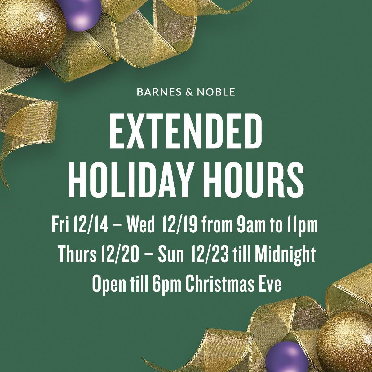 Barnes And Noble Christmas Eve Hours BARN